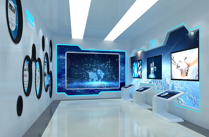 多媒体企业展厅方案：数字化时代的品牌魅力
