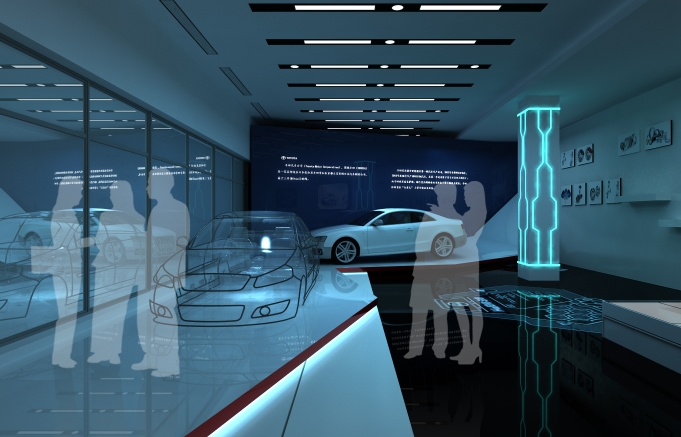 新能源汽车展厅设计：创新科技与可持续出行的未来之窗